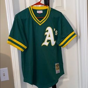 Oakland Athletics Mitchell and Ness Classic Jersey